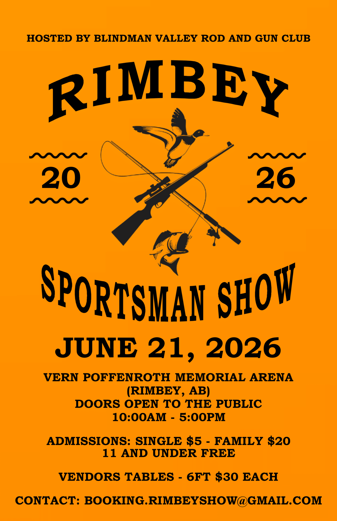 Rimbey Sportsmen’s Show Flyer