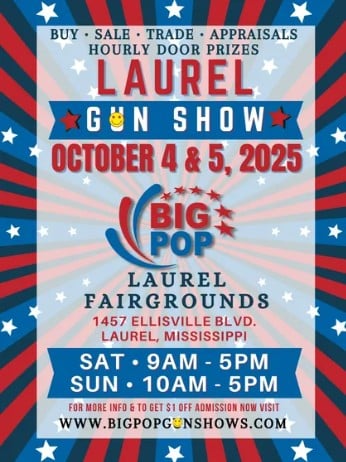 Laurel Gun Show Flyer